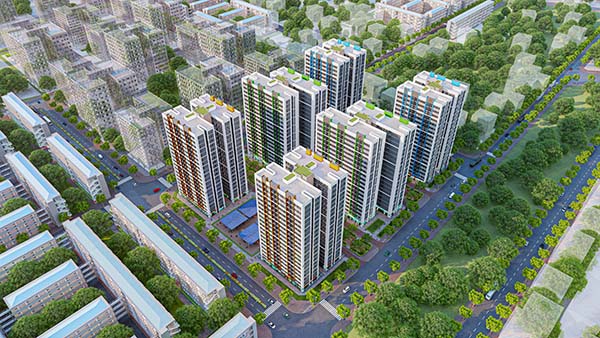 Nhà ở Xã Hội Định Hoà 5